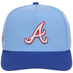 Atlanta Braves Mitchell & Ness MLB 'Era Flip' Heritage Series Pro Pinch - Sky/Royal