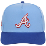 Atlanta Braves Mitchell & Ness MLB 'Era Flip' Heritage Series Pro Pinch - Sky/Royal