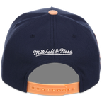 Atlanta Braves Mitchell & Ness MLB 'Era Flip' Heritage Series Pro Pinch - Navy/Peach