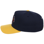 Atlanta Braves Mitchell & Ness MLB 'Era Flip' Heritage Series Pro Pinch - Navy/Yellow