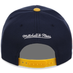 Atlanta Braves Mitchell & Ness MLB 'Era Flip' Heritage Series Pro Pinch - Navy/Yellow