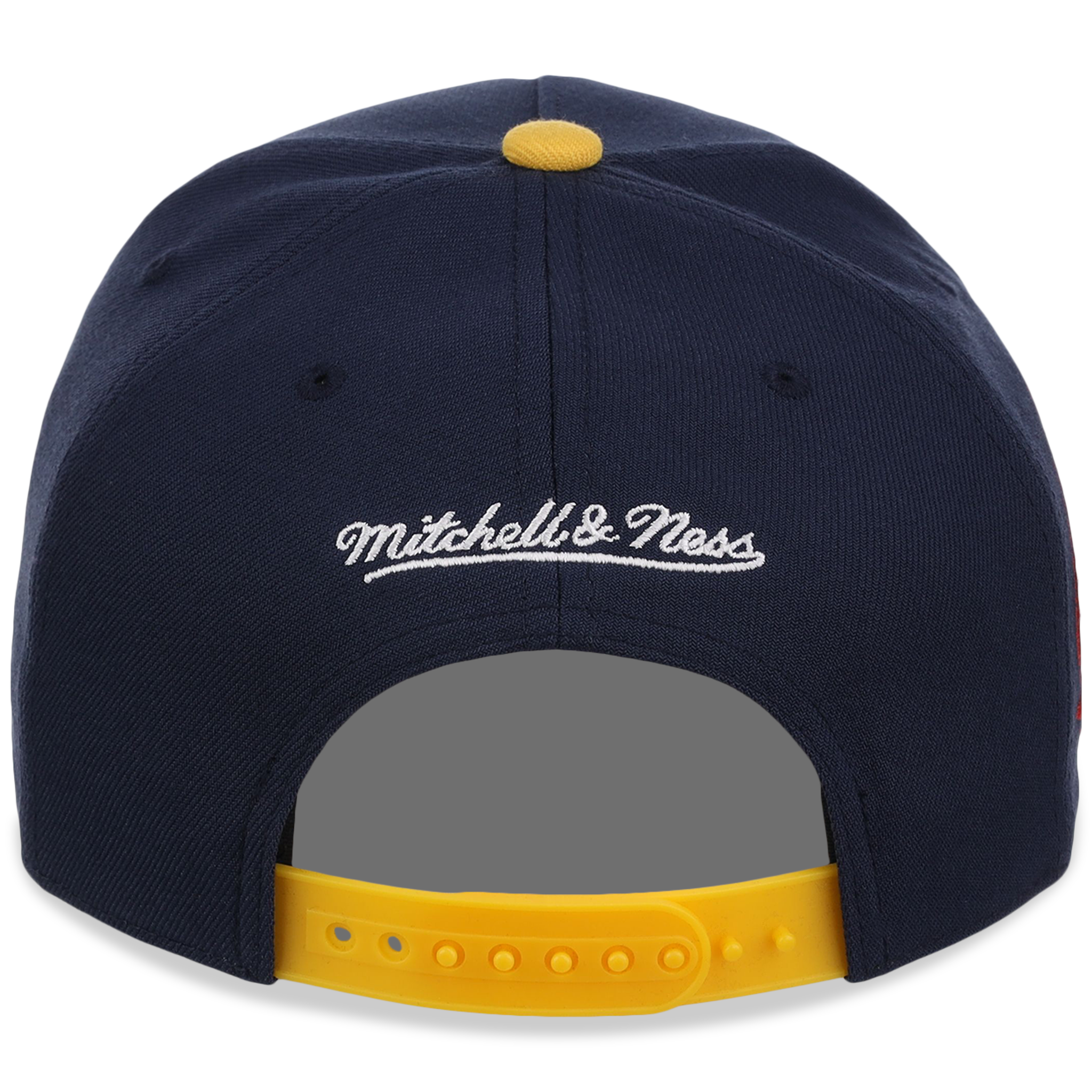 Atlanta Braves Mitchell & Ness MLB 'Era Flip' Heritage Series Pro Pinch - Navy/Yellow