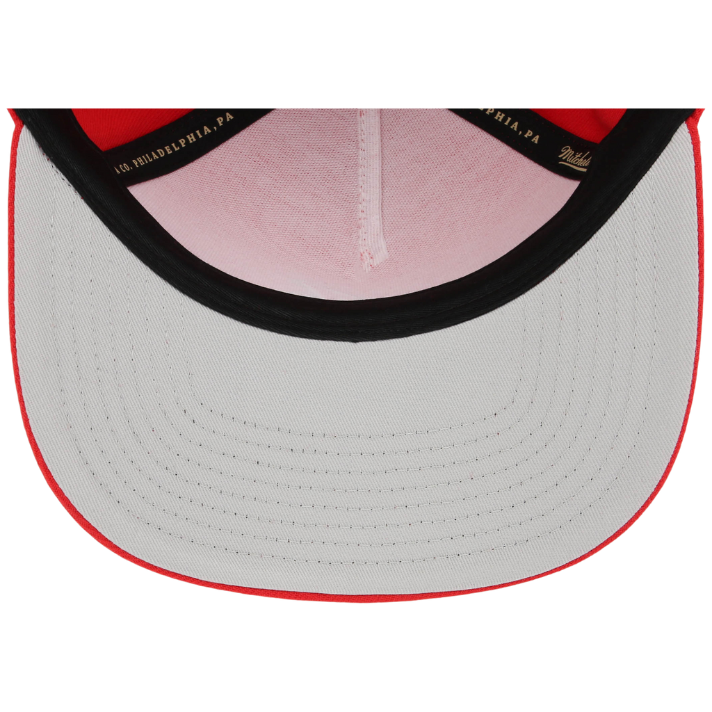 Atlanta Braves Mitchell & Ness MLB 'Era Flip' Heritage Series Pro Pinch - Red/Red