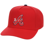 Atlanta Braves Mitchell & Ness MLB 'Era Flip' Heritage Series Pro Pinch - Red/Red