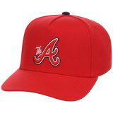 Atlanta Braves Mitchell & Ness MLB 'Era Flip' Heritage Series Pro Pinch - Red/Red