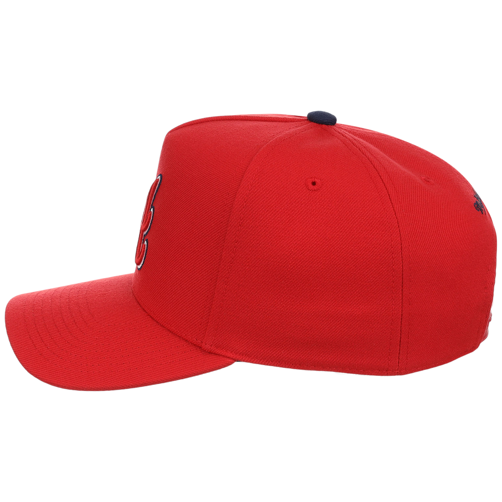 Atlanta Braves Mitchell & Ness MLB 'Era Flip' Heritage Series Pro Pinch - Red/Red
