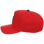 Atlanta Braves Mitchell & Ness MLB 'Era Flip' Heritage Series Pro Pinch - Red/Red