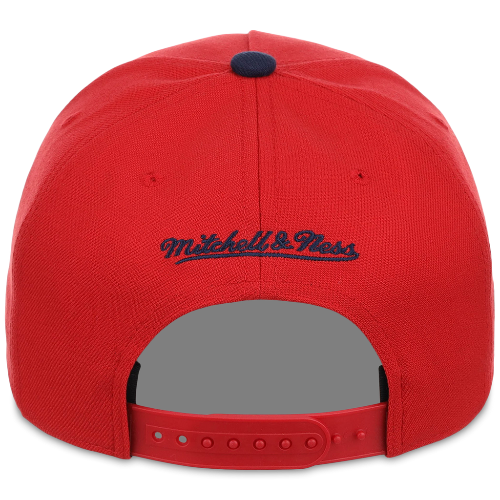 Atlanta Braves Mitchell & Ness MLB 'Era Flip' Heritage Series Pro Pinch - Red/Red