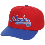 Atlanta Braves Mitchell & Ness MLB 'Era Flip' Heritage Series Pro Pinch - Red/Red