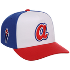 Atlanta Braves Mitchell & Ness MLB 'Era Flip' Heritage Series Pro Pinch - White/Red