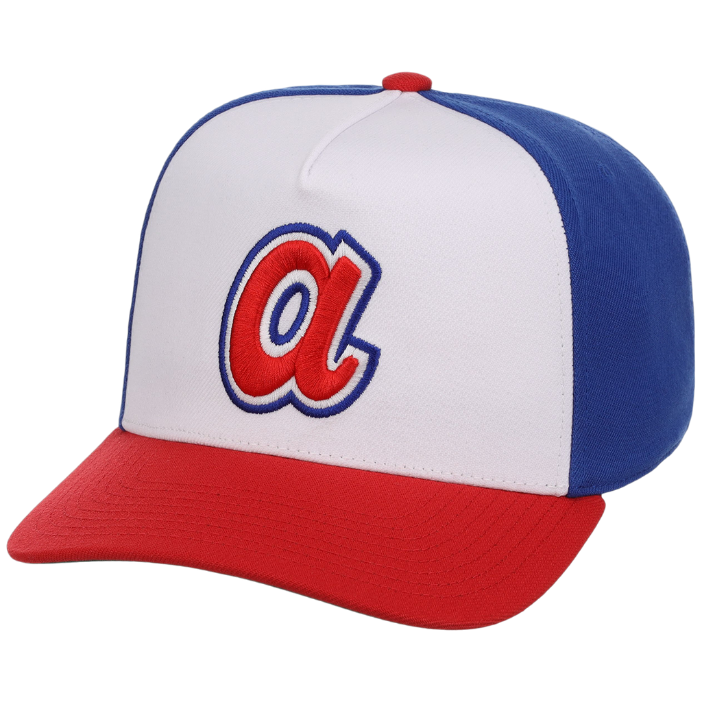 Atlanta Braves Mitchell & Ness MLB 'Era Flip' Heritage Series Pro Pinch - White/Red