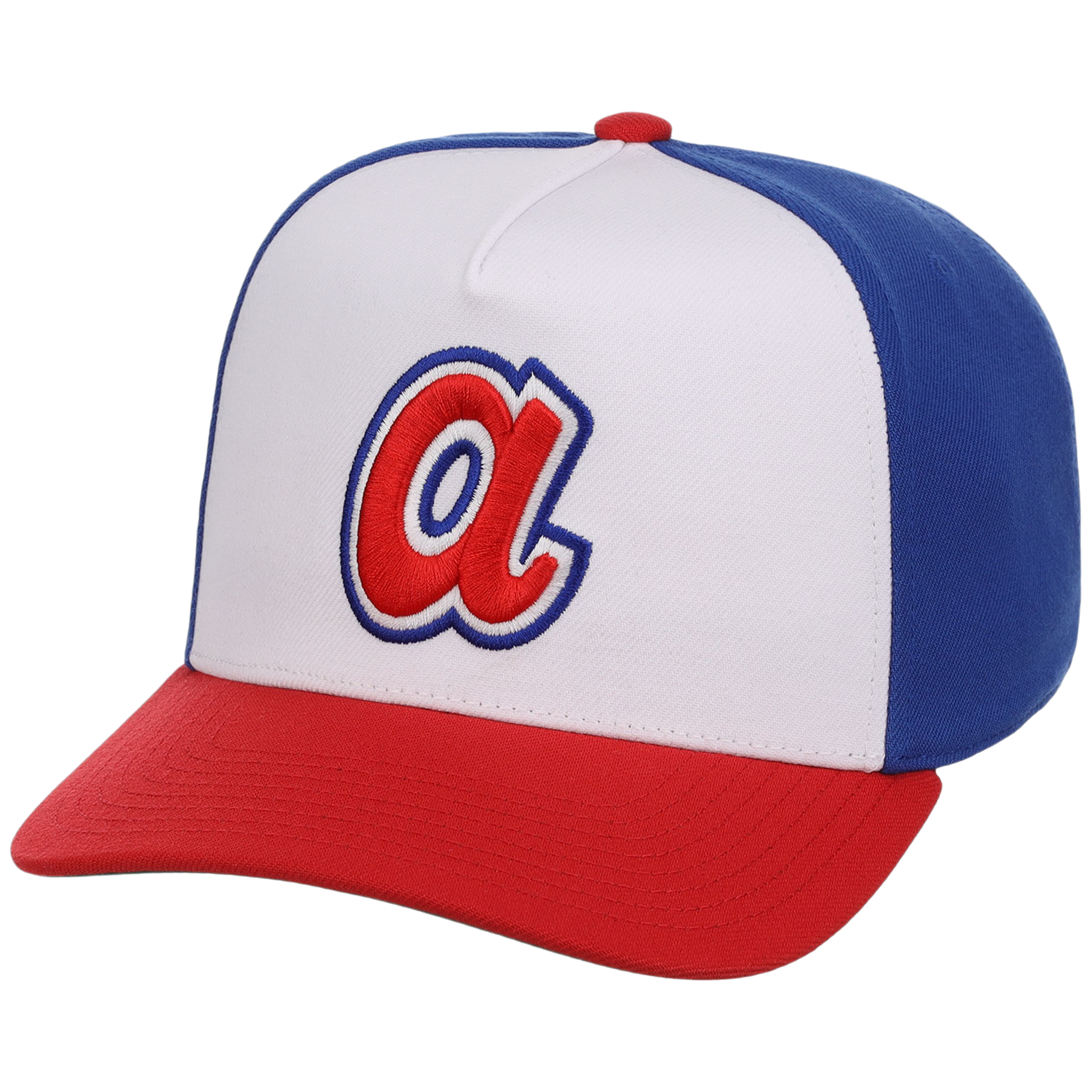 Atlanta Braves Mitchell & Ness MLB 'Era Flip' Heritage Series Pro Pinch - White/Red