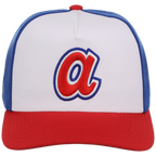 Atlanta Braves Mitchell & Ness MLB 'Era Flip' Heritage Series Pro Pinch - White/Red