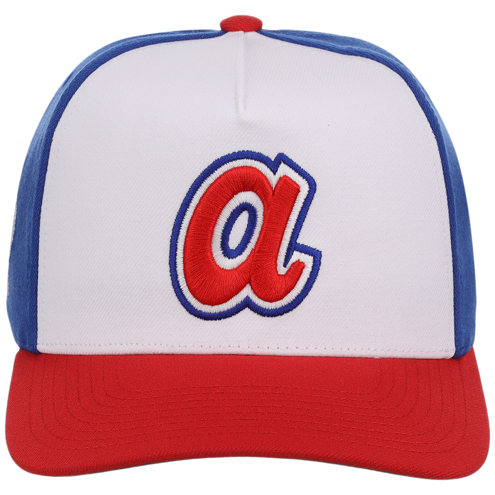 Atlanta Braves Mitchell & Ness MLB 'Era Flip' Heritage Series Pro Pinch - White/Red