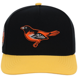 Baltimore Orioles Mitchell & Ness MLB 'Era Flip' Heritage Series Pro Pinch - Black/Yellow
