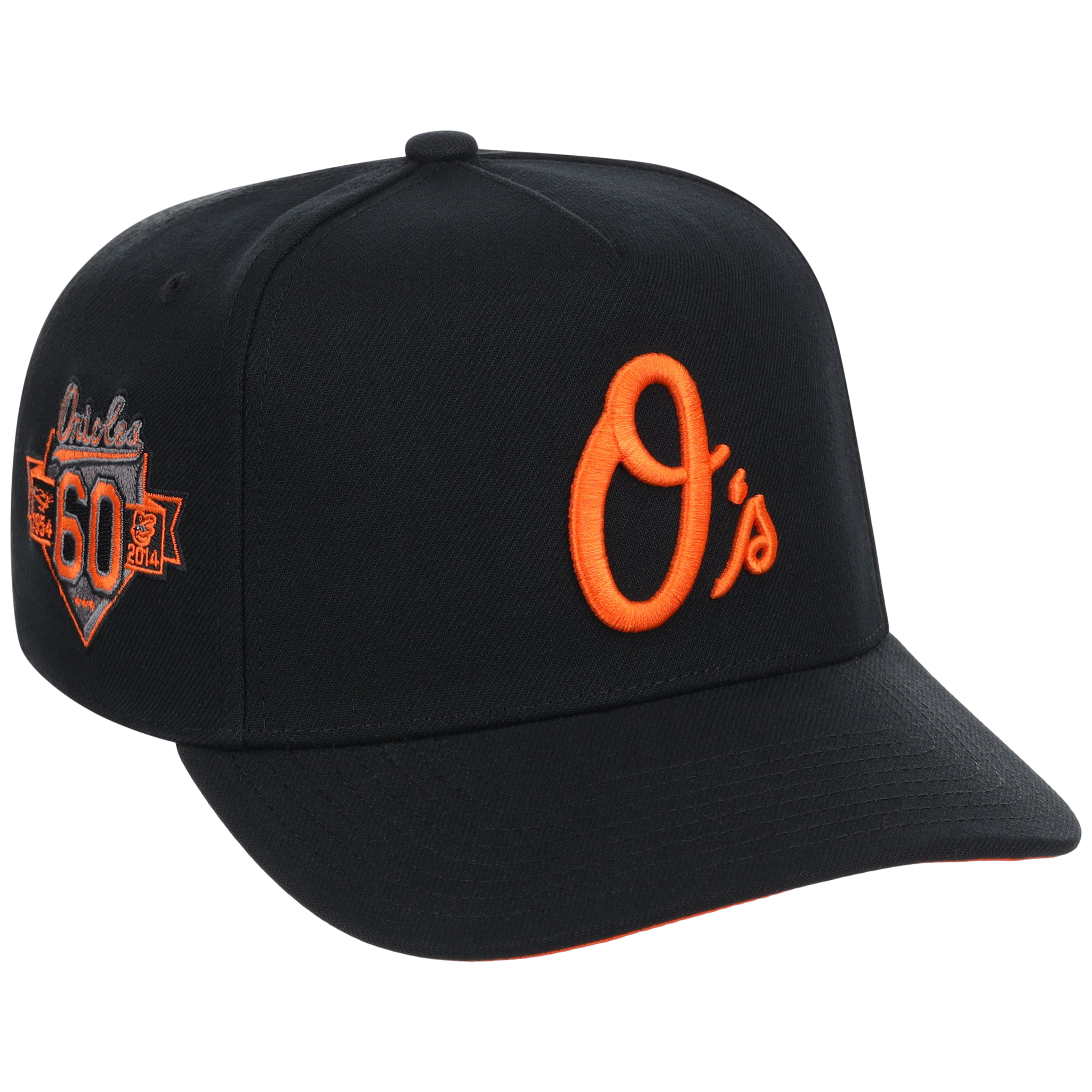 Baltimore Orioles Mitchell & Ness MLB 'Era Flip' Heritage Series Pro Pinch - Black/Black