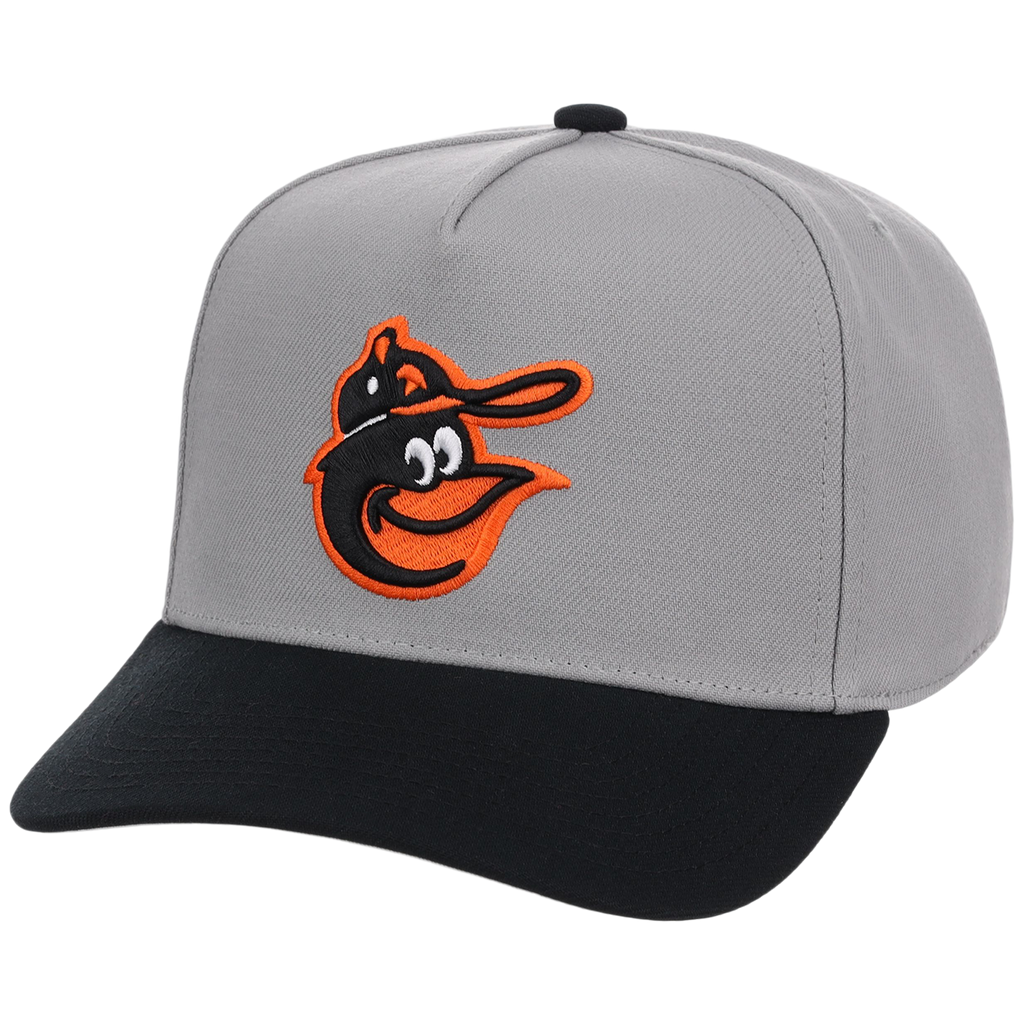 Baltimore Orioles Mitchell & Ness MLB 'Era Flip' Heritage Series Pro Pinch - Grey/Black