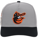 Baltimore Orioles Mitchell & Ness MLB 'Era Flip' Heritage Series Pro Pinch - Grey/Black
