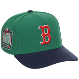 Boston Red Sox Mitchell & Ness MLB 'Era Flip' Heritage Series Pro Pinch - Green/Navy