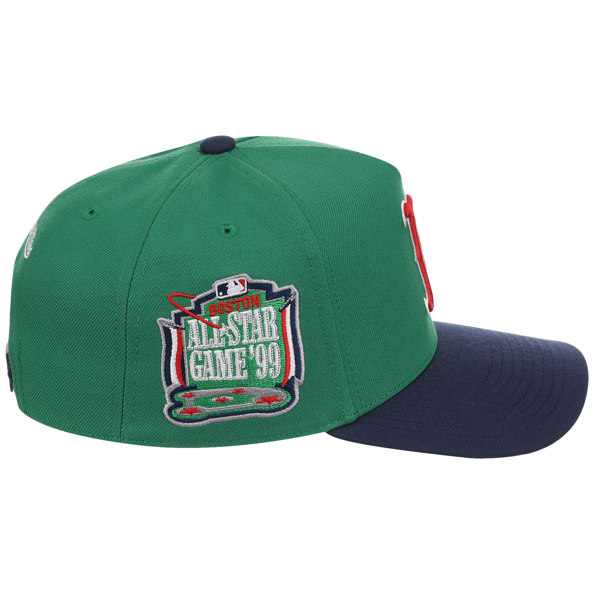 Boston Red Sox Mitchell & Ness MLB 'Era Flip' Heritage Series Pro Pinch - Green/Navy