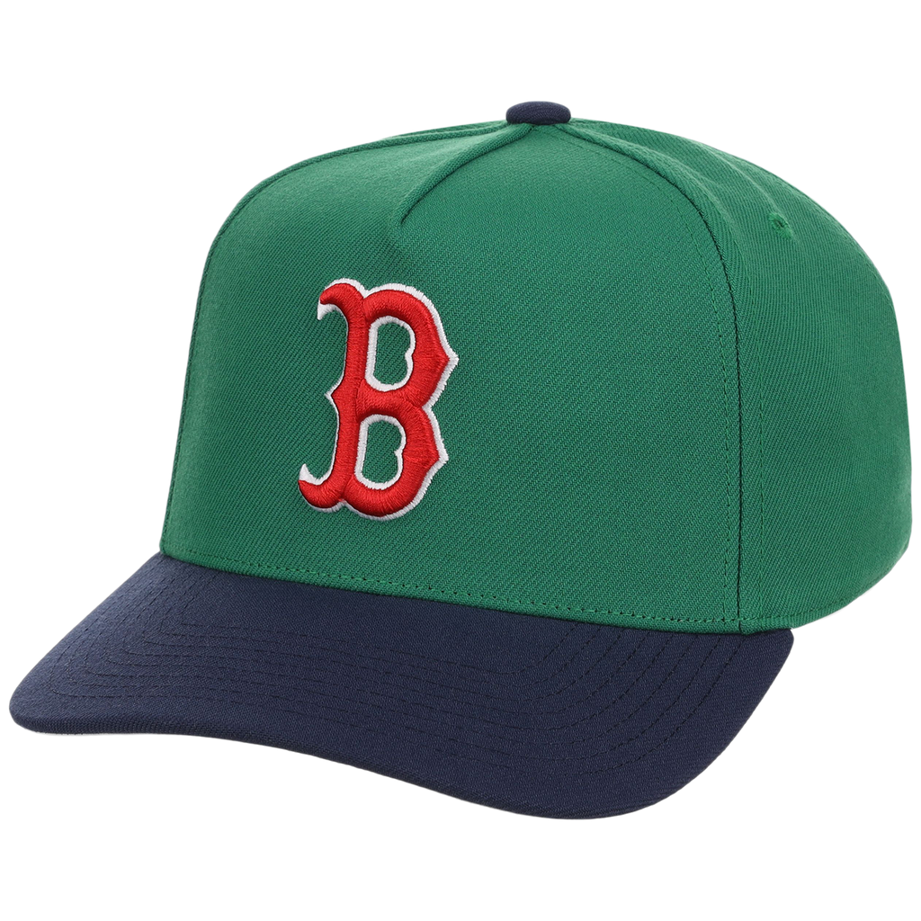 Boston Red Sox Mitchell & Ness MLB 'Era Flip' Heritage Series Pro Pinch - Green/Navy