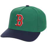 Boston Red Sox Mitchell & Ness MLB 'Era Flip' Heritage Series Pro Pinch - Green/Navy