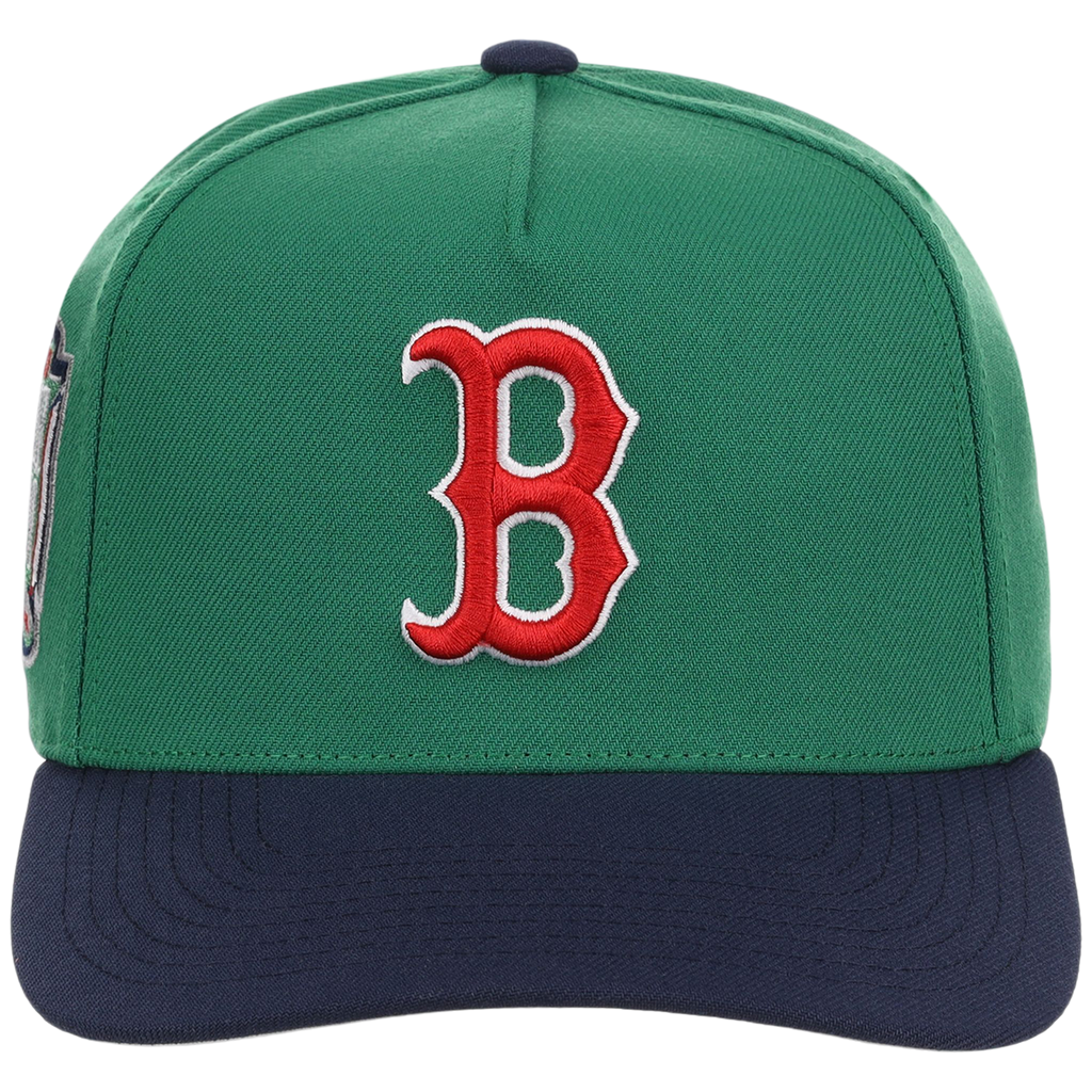 Boston Red Sox Mitchell & Ness MLB 'Era Flip' Heritage Series Pro Pinch - Green/Navy