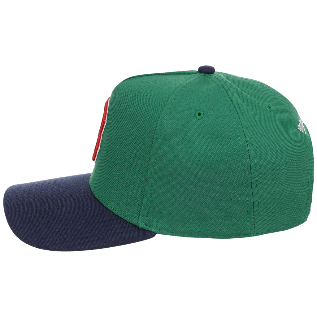 Boston Red Sox Mitchell & Ness MLB 'Era Flip' Heritage Series Pro Pinch - Green/Navy
