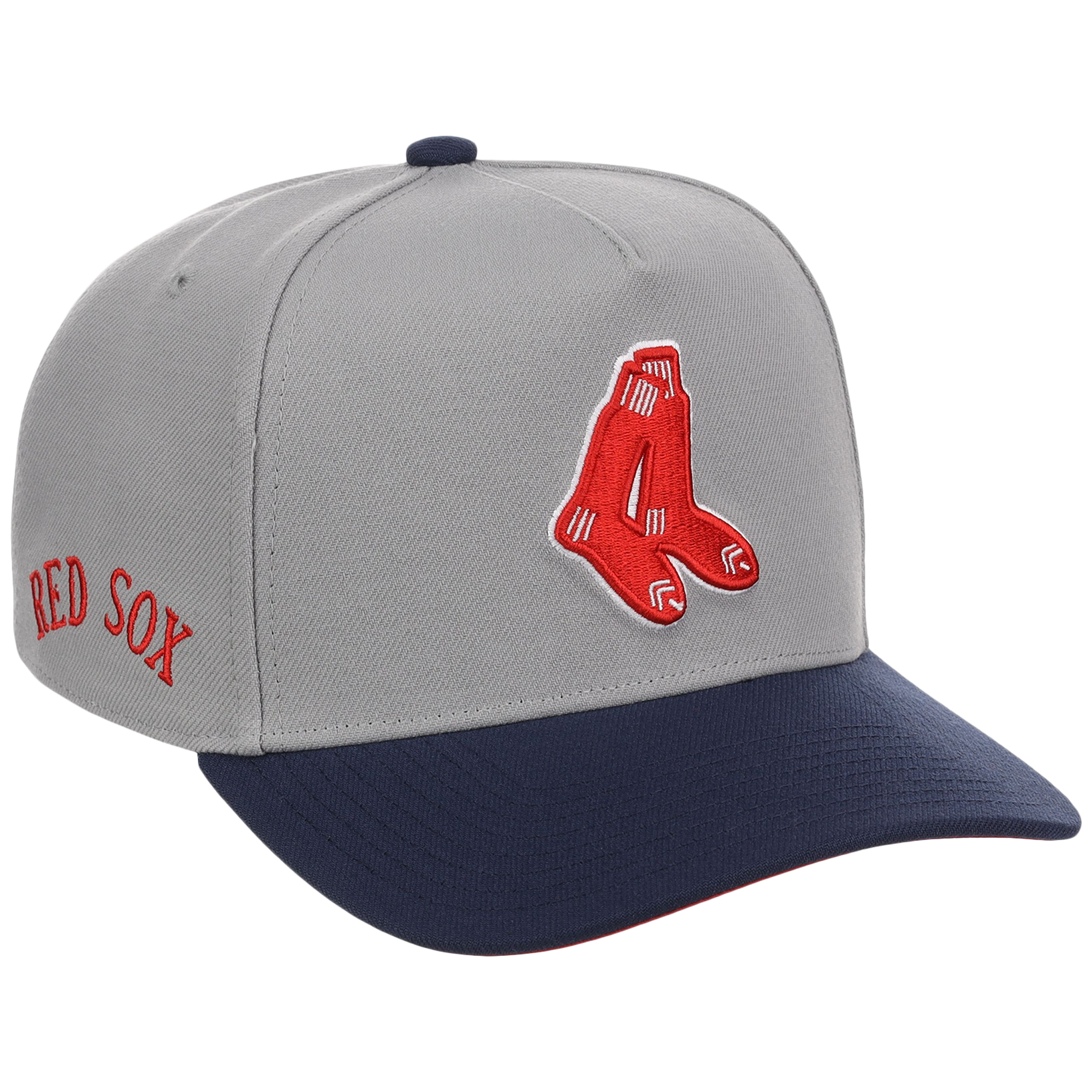 Boston Red Sox Mitchell & Ness MLB 'Era Flip' Heritage Series Pro Pinch - Grey/Navy