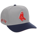 Boston Red Sox Mitchell & Ness MLB 'Era Flip' Heritage Series Pro Pinch - Grey/Navy