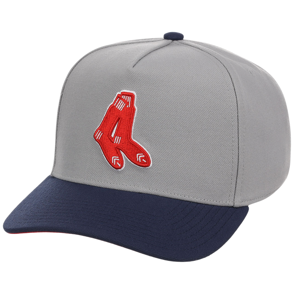 Boston Red Sox Mitchell & Ness MLB 'Era Flip' Heritage Series Pro Pinch - Grey/Navy