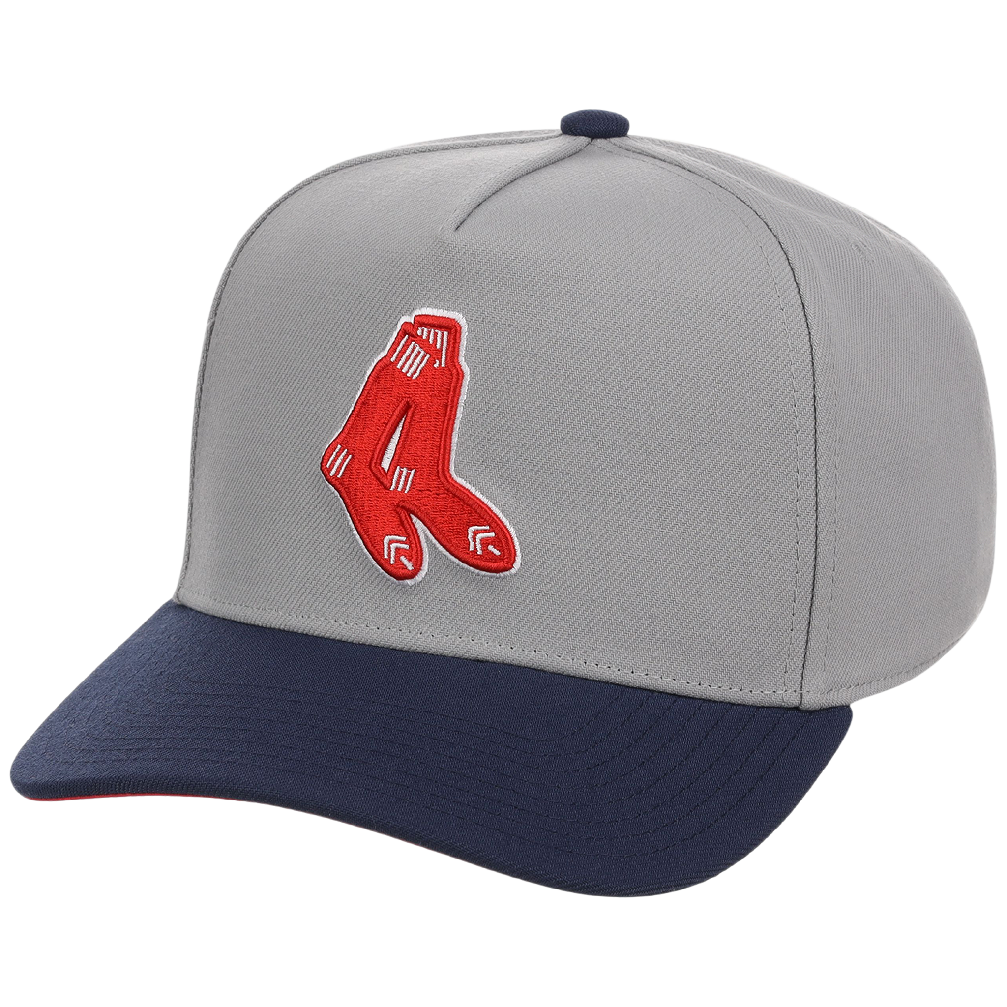 Boston Red Sox Mitchell & Ness MLB 'Era Flip' Heritage Series Pro Pinch - Grey/Navy