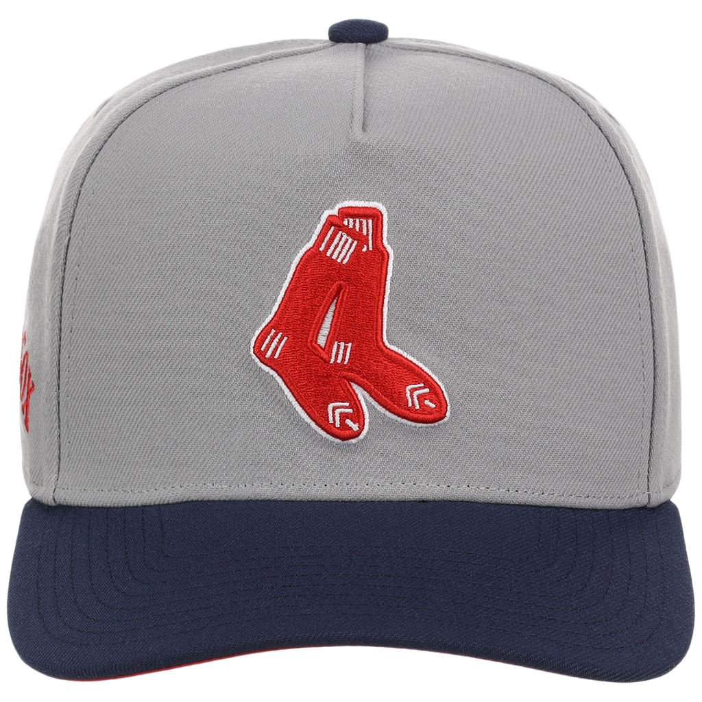 Boston Red Sox Mitchell & Ness MLB 'Era Flip' Heritage Series Pro Pinch - Grey/Navy
