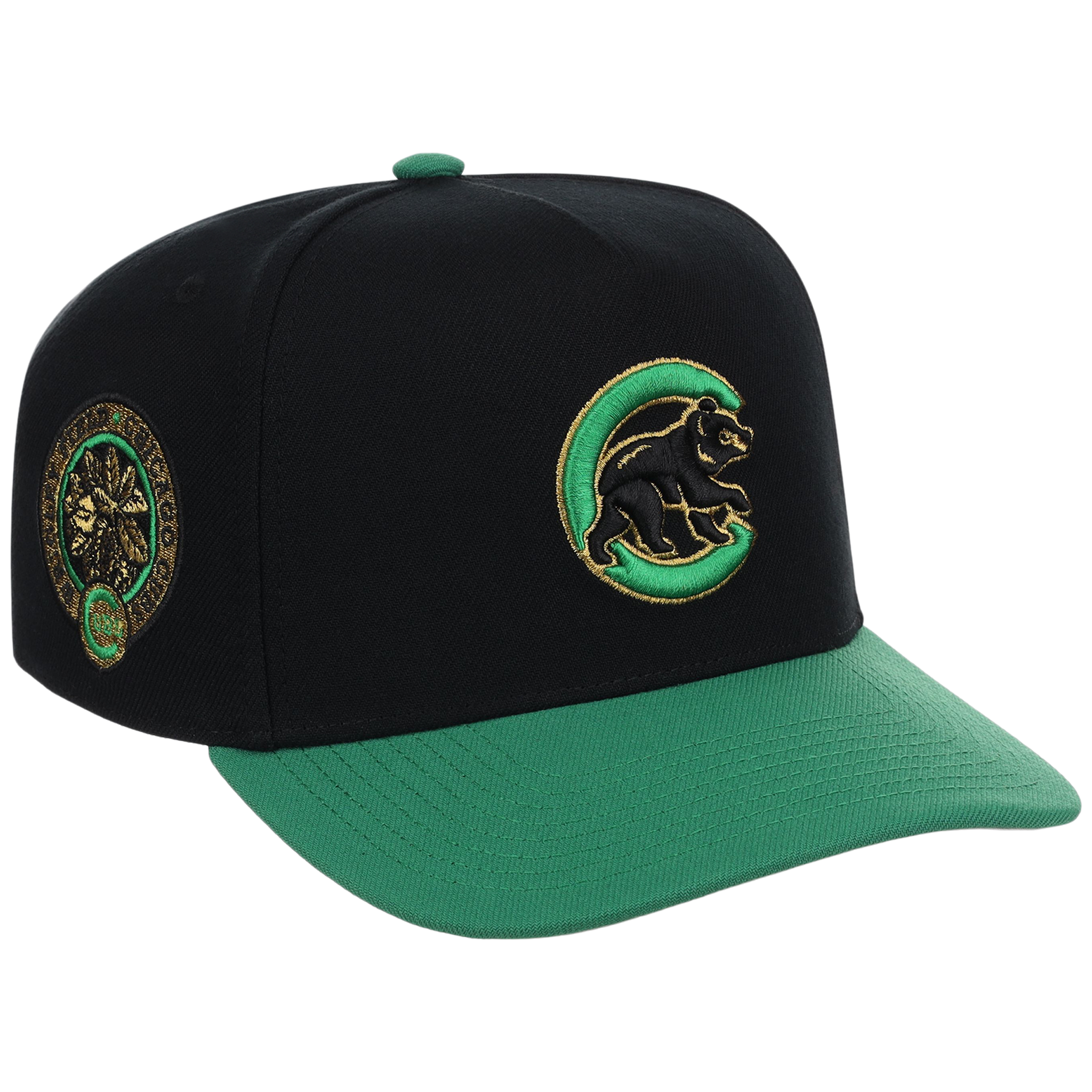 Chicago Cubs Mitchell & Ness MLB 'Era Flip' Heritage Series Pro Pinch - Black/Green