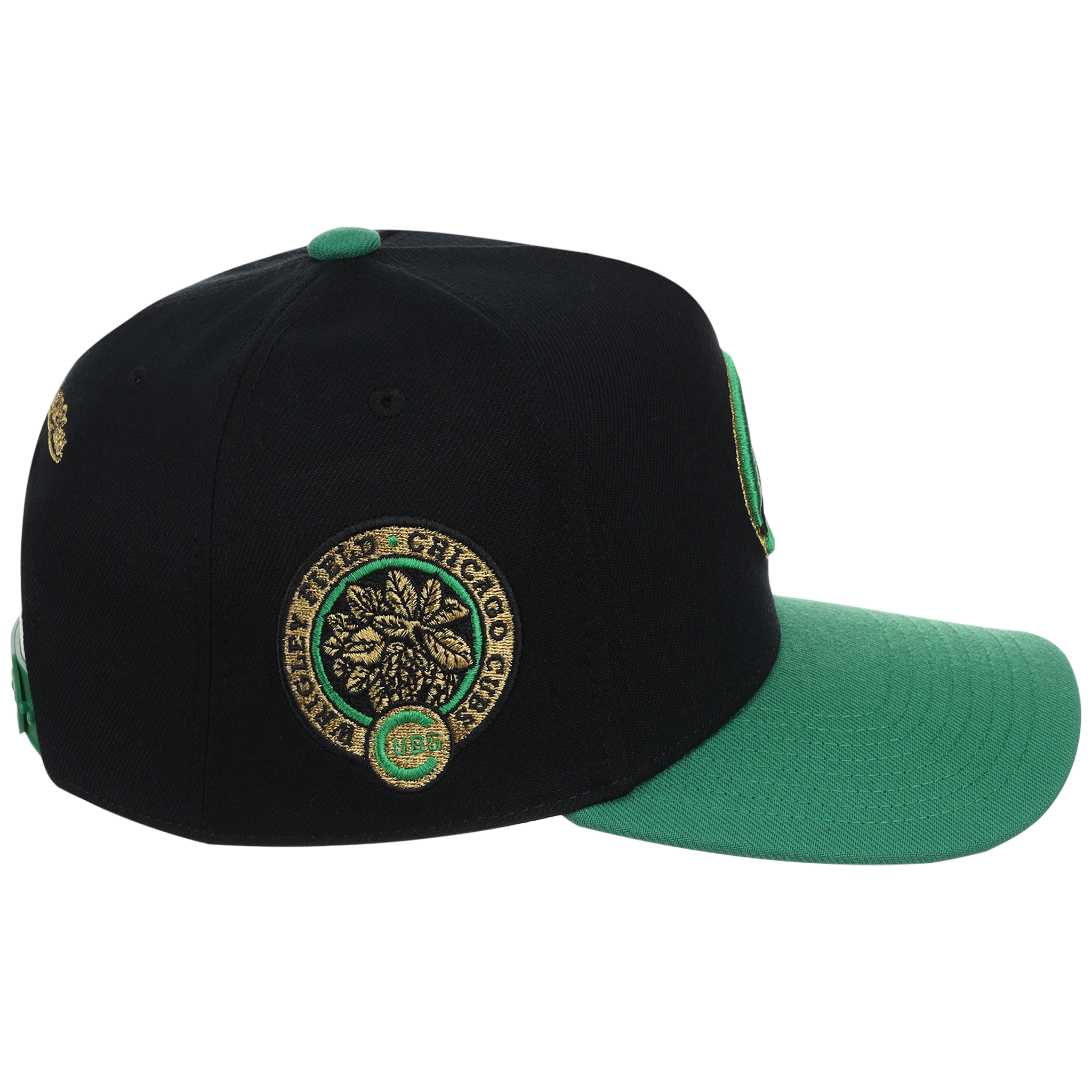 Chicago Cubs Mitchell & Ness MLB 'Era Flip' Heritage Series Pro Pinch - Black/Green