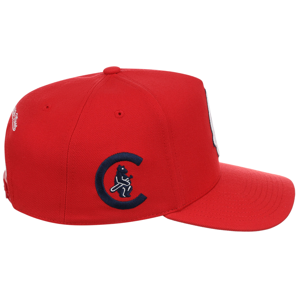 Chicago Cubs Mitchell & Ness MLB 'Era Flip' Heritage Series Pro Pinch - Red/Red
