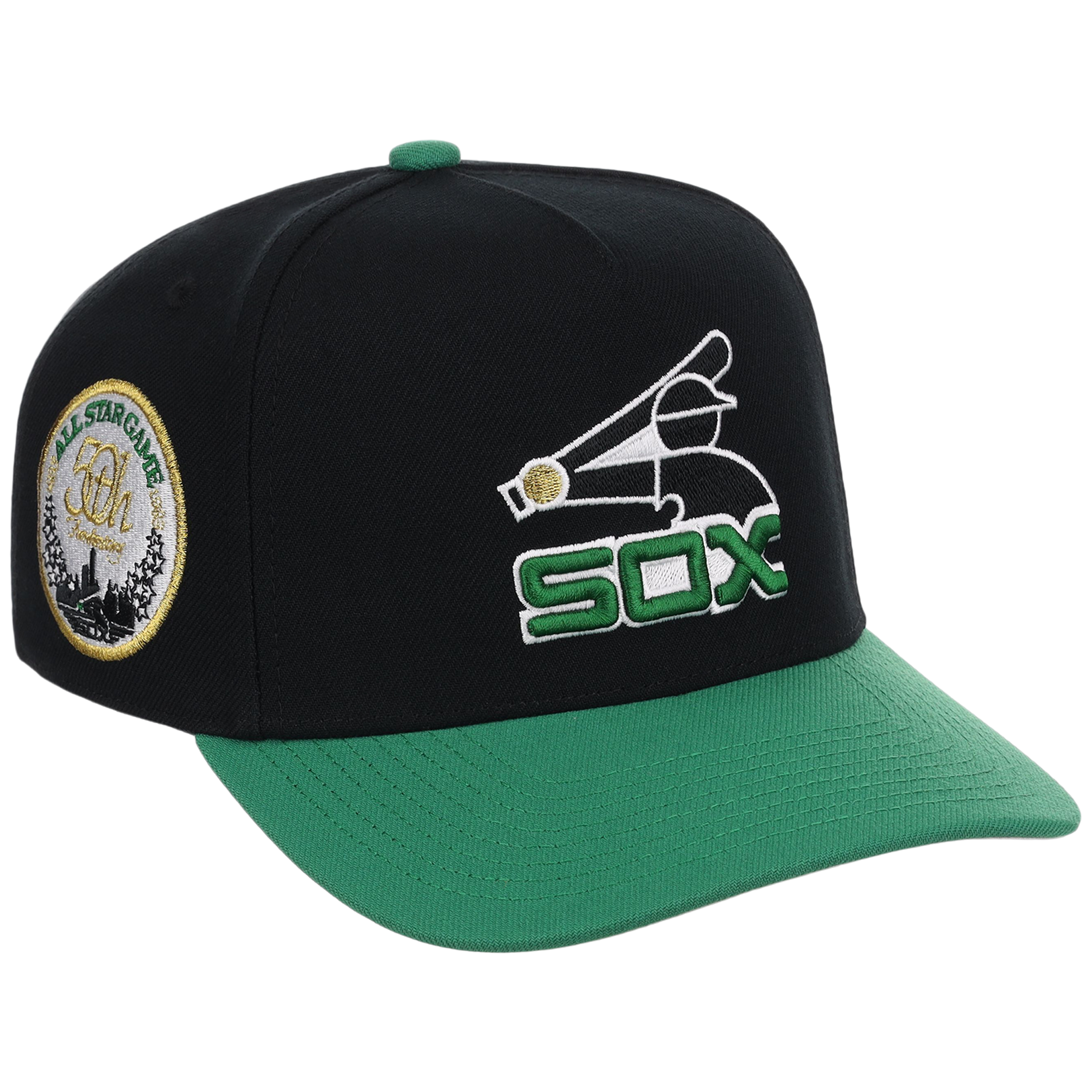 Chicago White Sox Mitchell & Ness MLB 'Era Flip' Heritage Series Pro Pinch - Black/Green