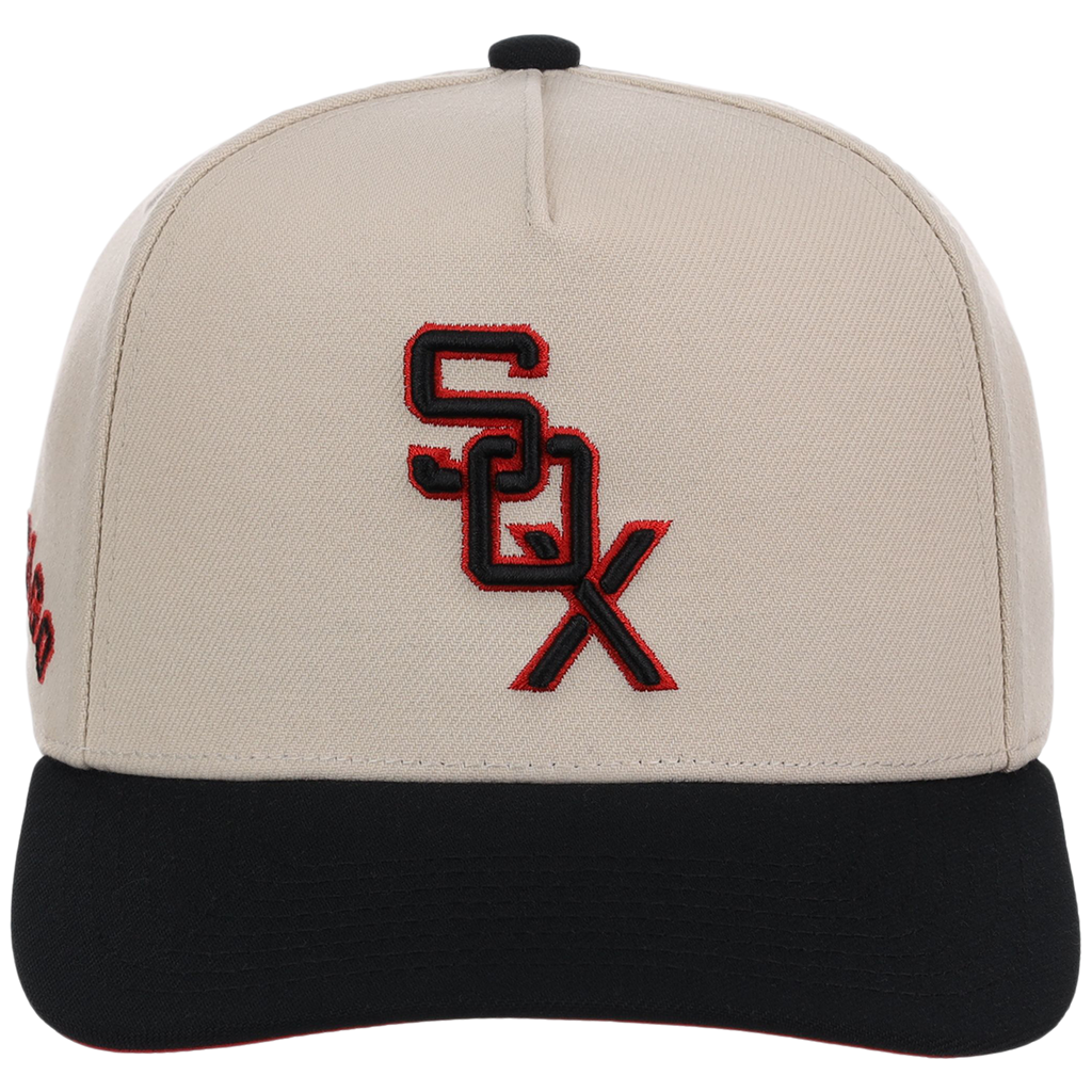 Chicago White Sox Mitchell & Ness MLB 'Era Flip' Heritage Series Pro Pinch - Cream/Black