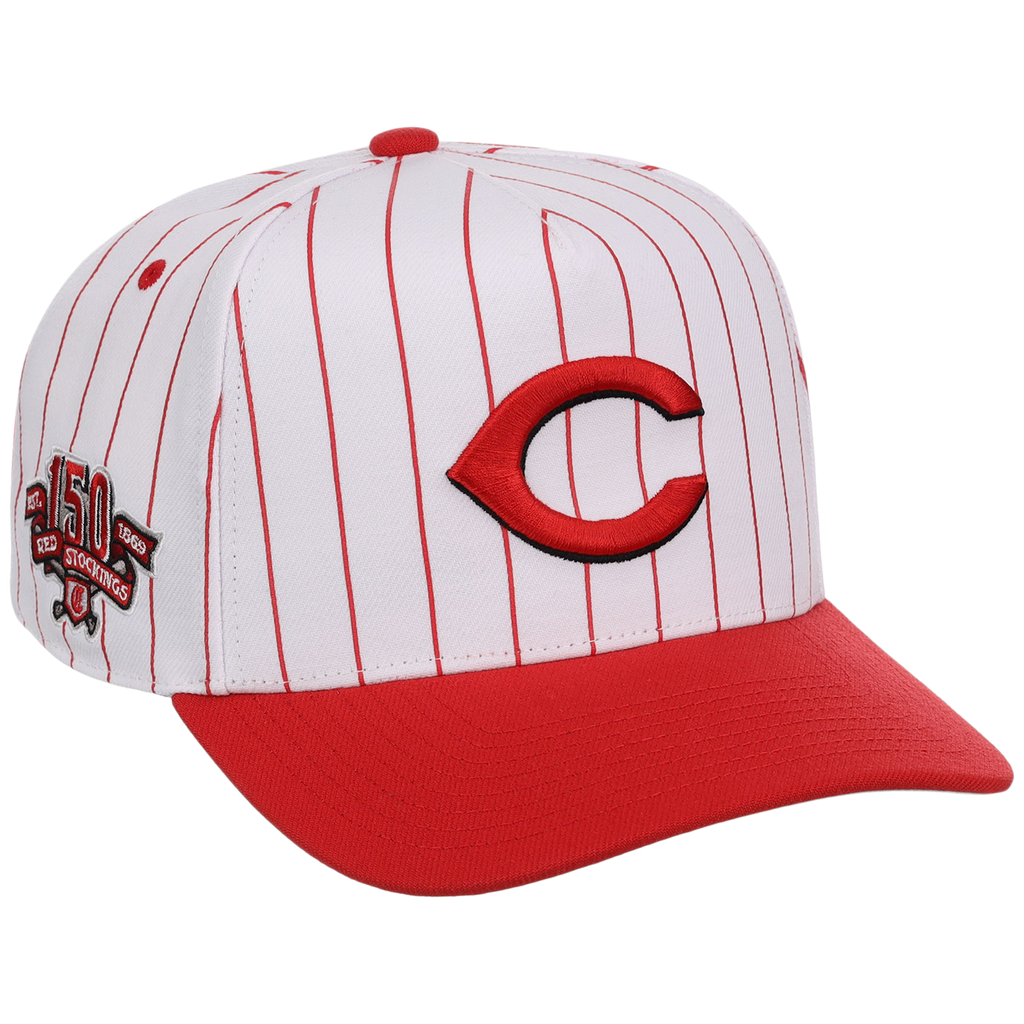 Cincinnati Reds Mitchell & Ness MLB 'Era Flip' Heritage Series Pro Pinch - White/Red