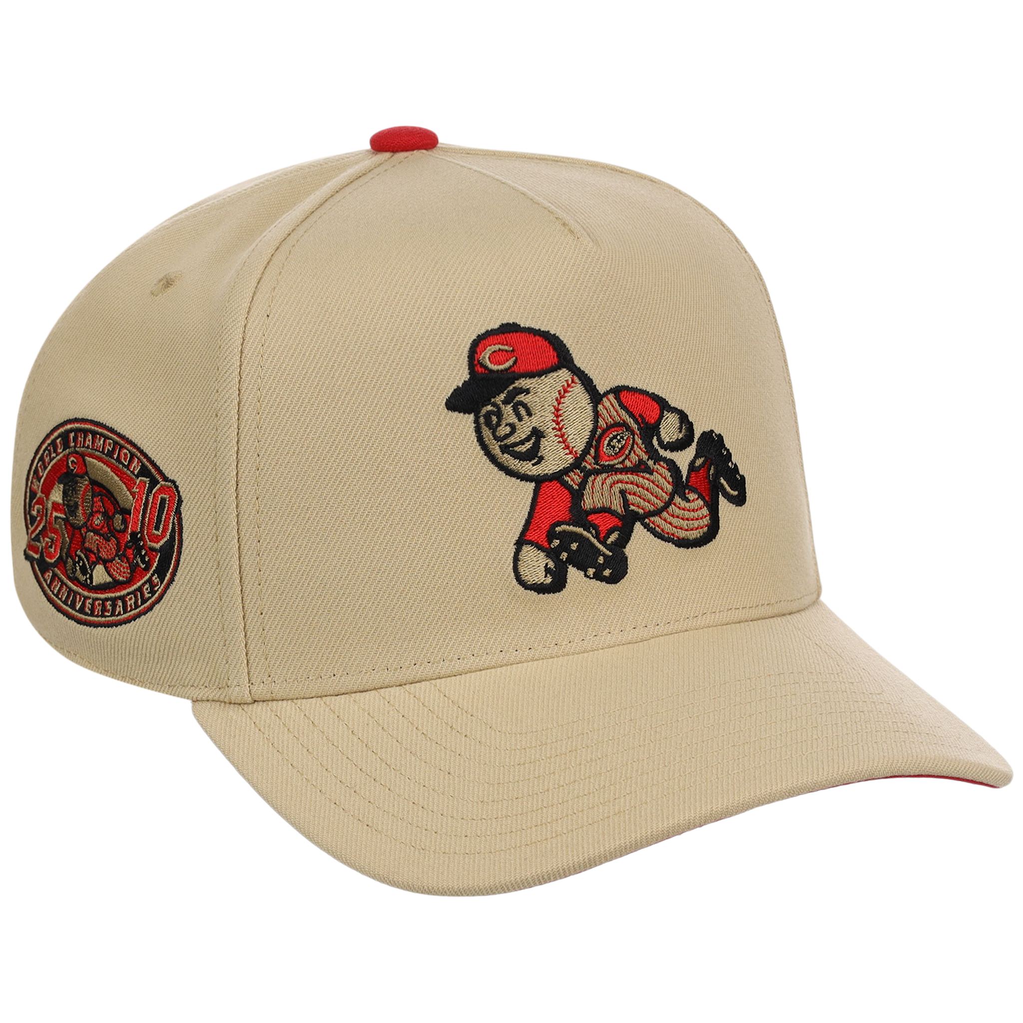 Cincinnati Reds Mitchell & Ness MLB 'Era Flip' Heritage Series Pro Pinch - Cream/Cream