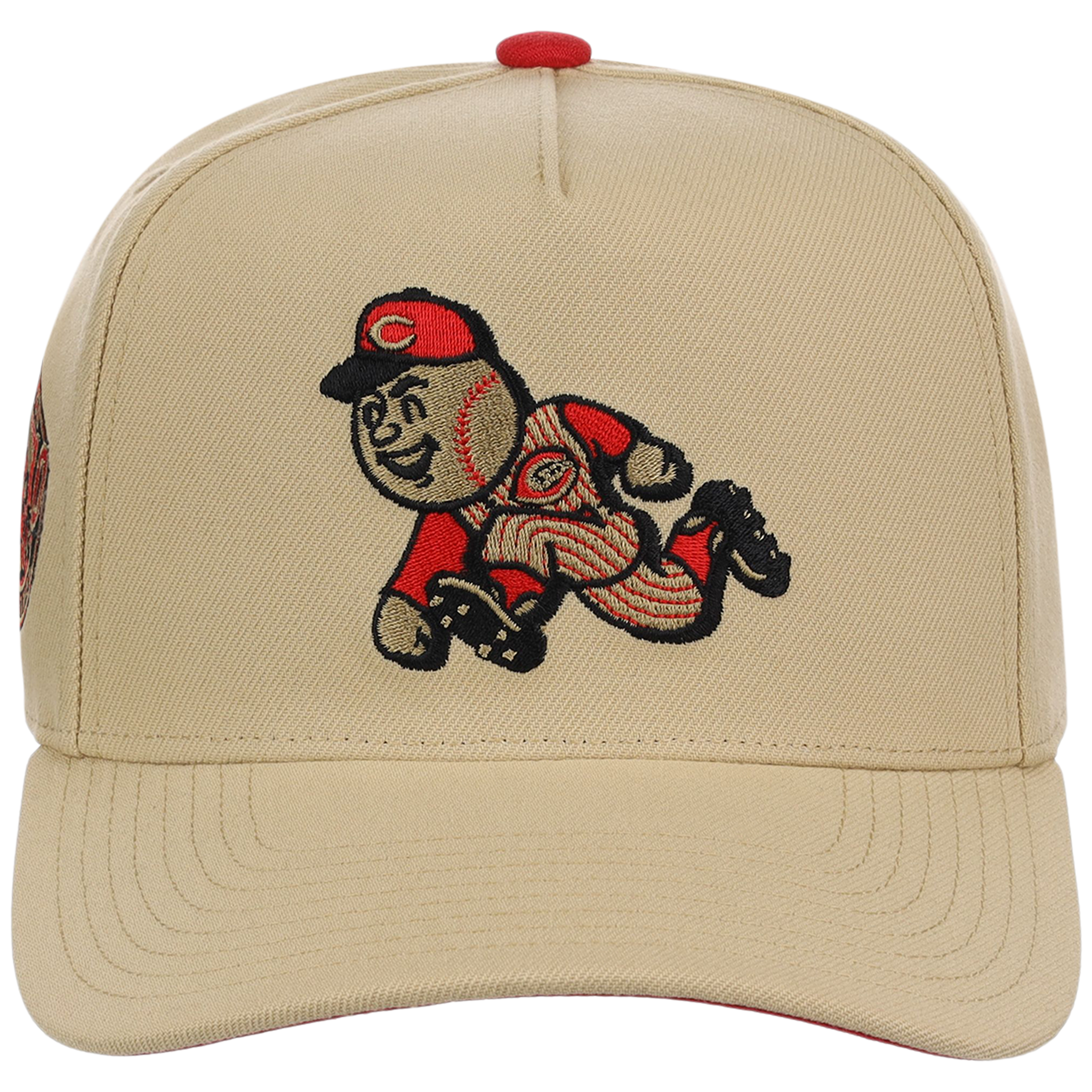 Cincinnati Reds Mitchell & Ness MLB 'Era Flip' Heritage Series Pro Pinch - Cream/Cream