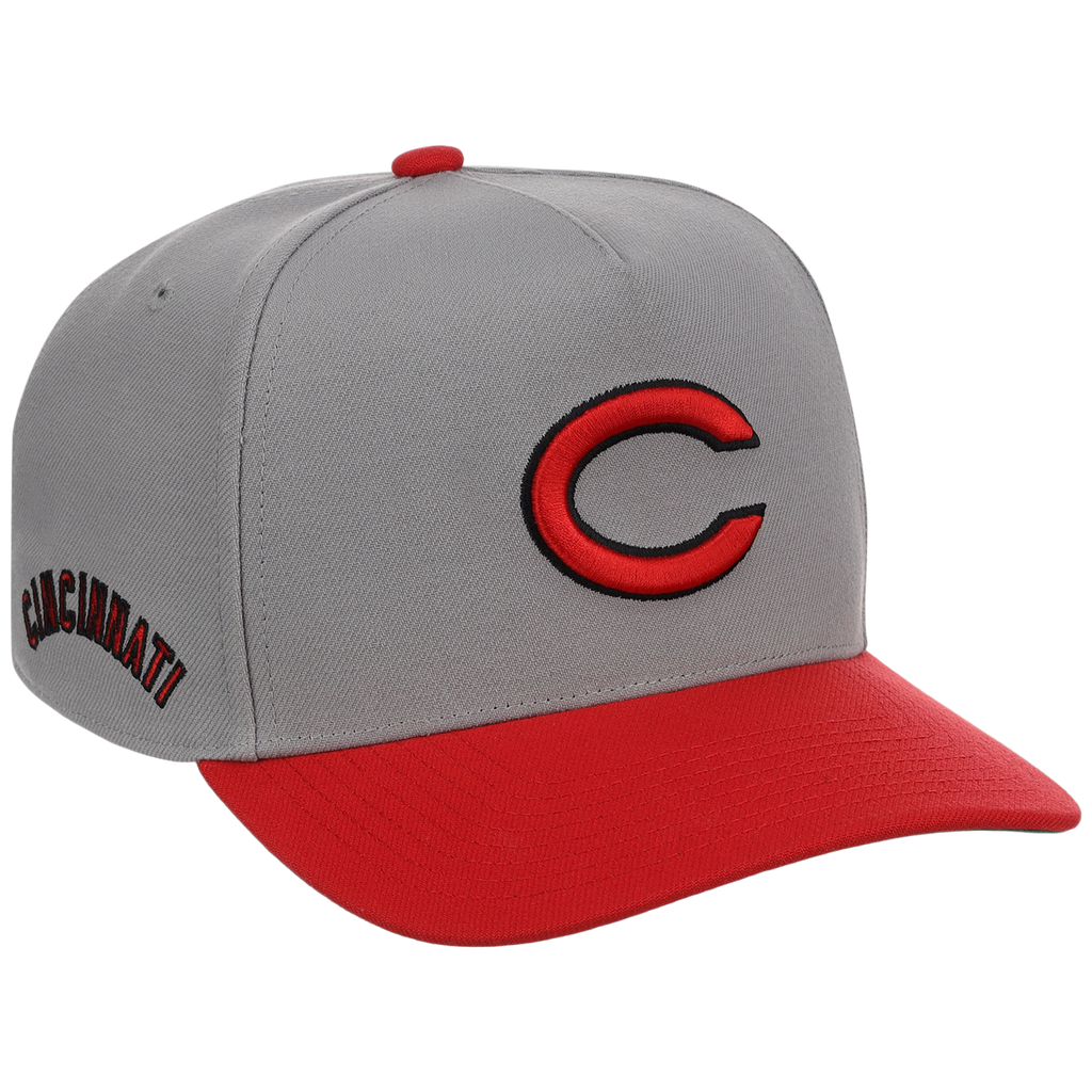 Cincinnati Reds Mitchell & Ness MLB 'Era Flip' Heritage Series Pro Pinch - Grey/Red