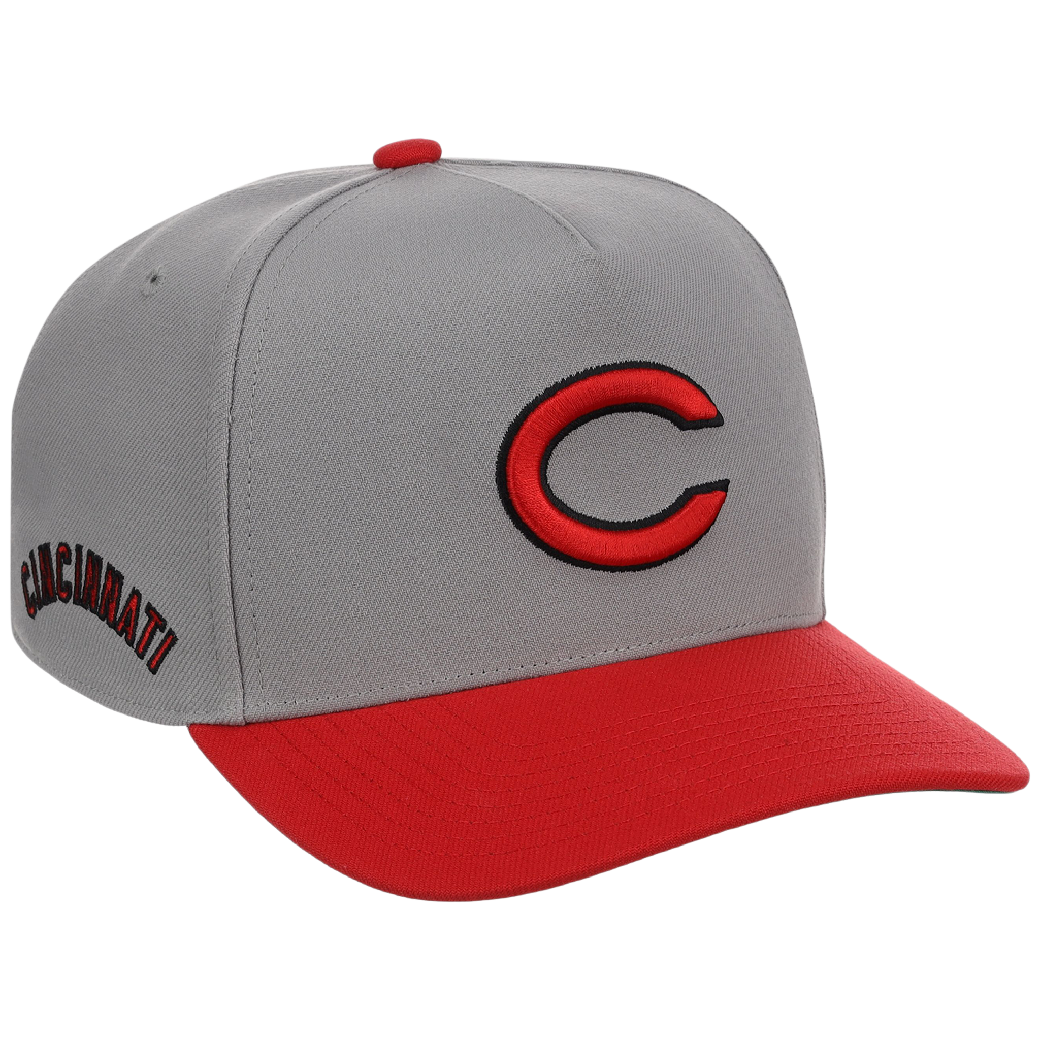 Cincinnati Reds Mitchell & Ness MLB 'Era Flip' Heritage Series Pro Pinch - Grey/Red