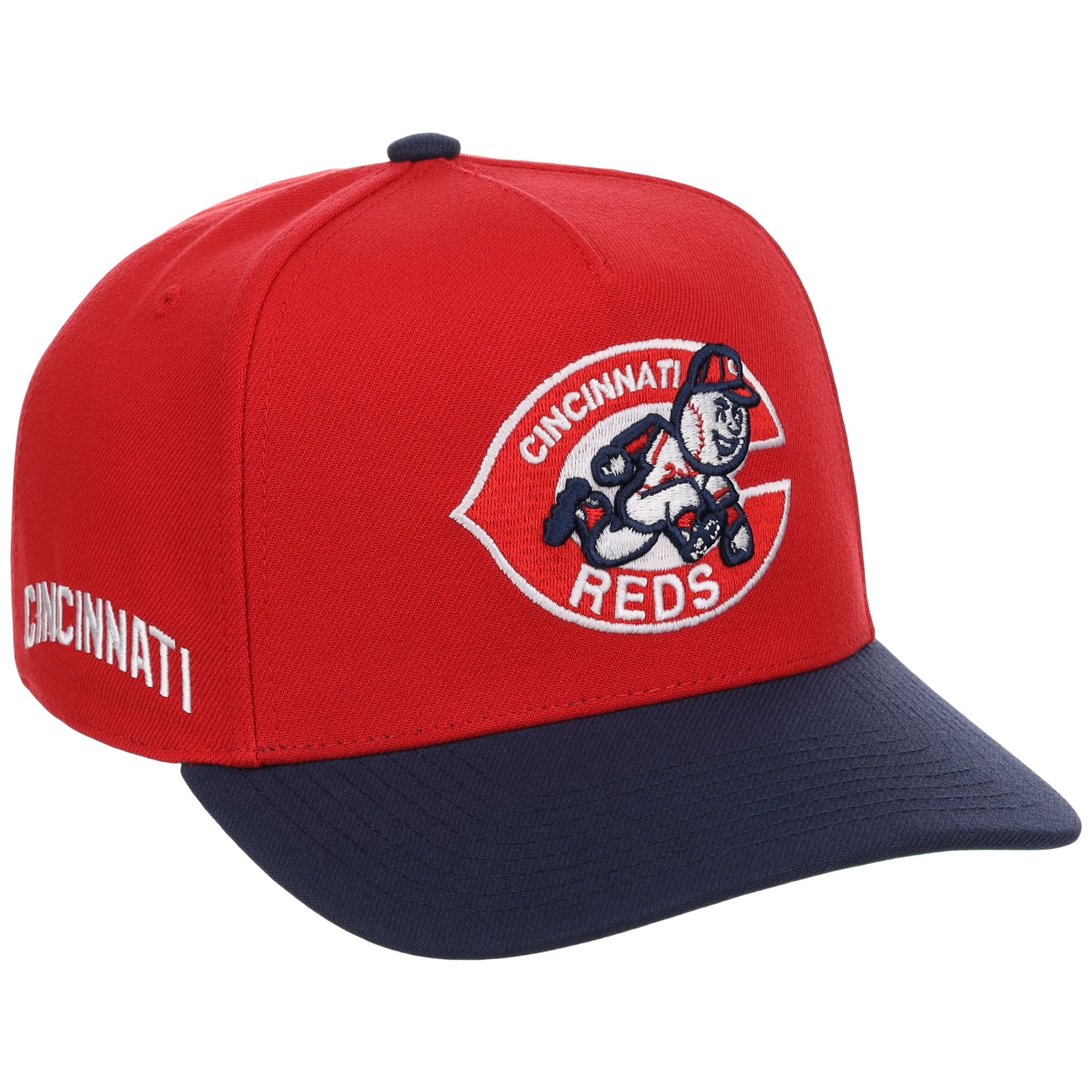 Cincinnati Reds Mitchell & Ness MLB 'Era Flip' Heritage Series Pro Pinch - Red/Navy