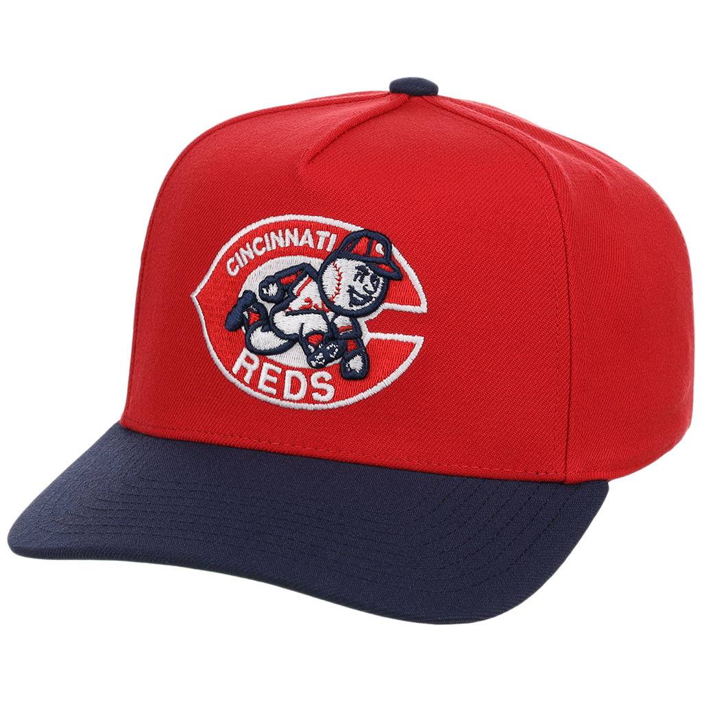 Cincinnati Reds Mitchell & Ness MLB 'Era Flip' Heritage Series Pro Pinch - Red/Navy