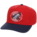 Cincinnati Reds Mitchell & Ness MLB 'Era Flip' Heritage Series Pro Pinch - Red/Navy