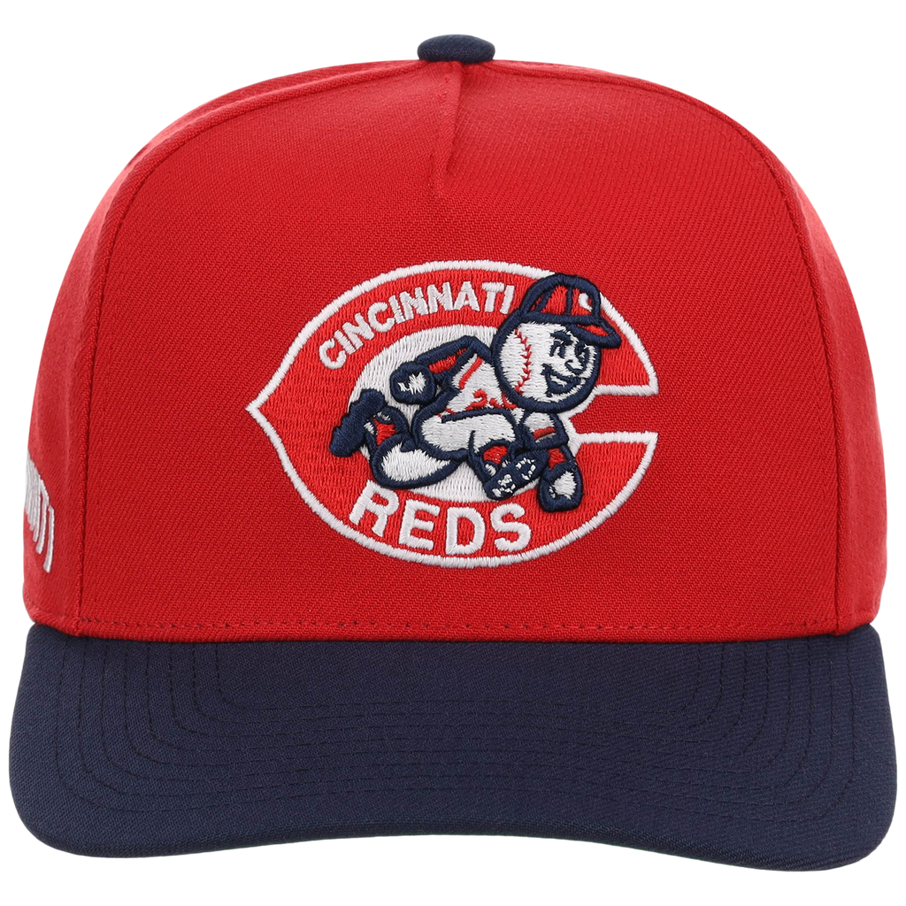 Cincinnati Reds Mitchell & Ness MLB 'Era Flip' Heritage Series Pro Pinch - Red/Navy
