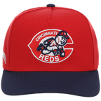 Cincinnati Reds Mitchell & Ness MLB 'Era Flip' Heritage Series Pro Pinch - Red/Navy