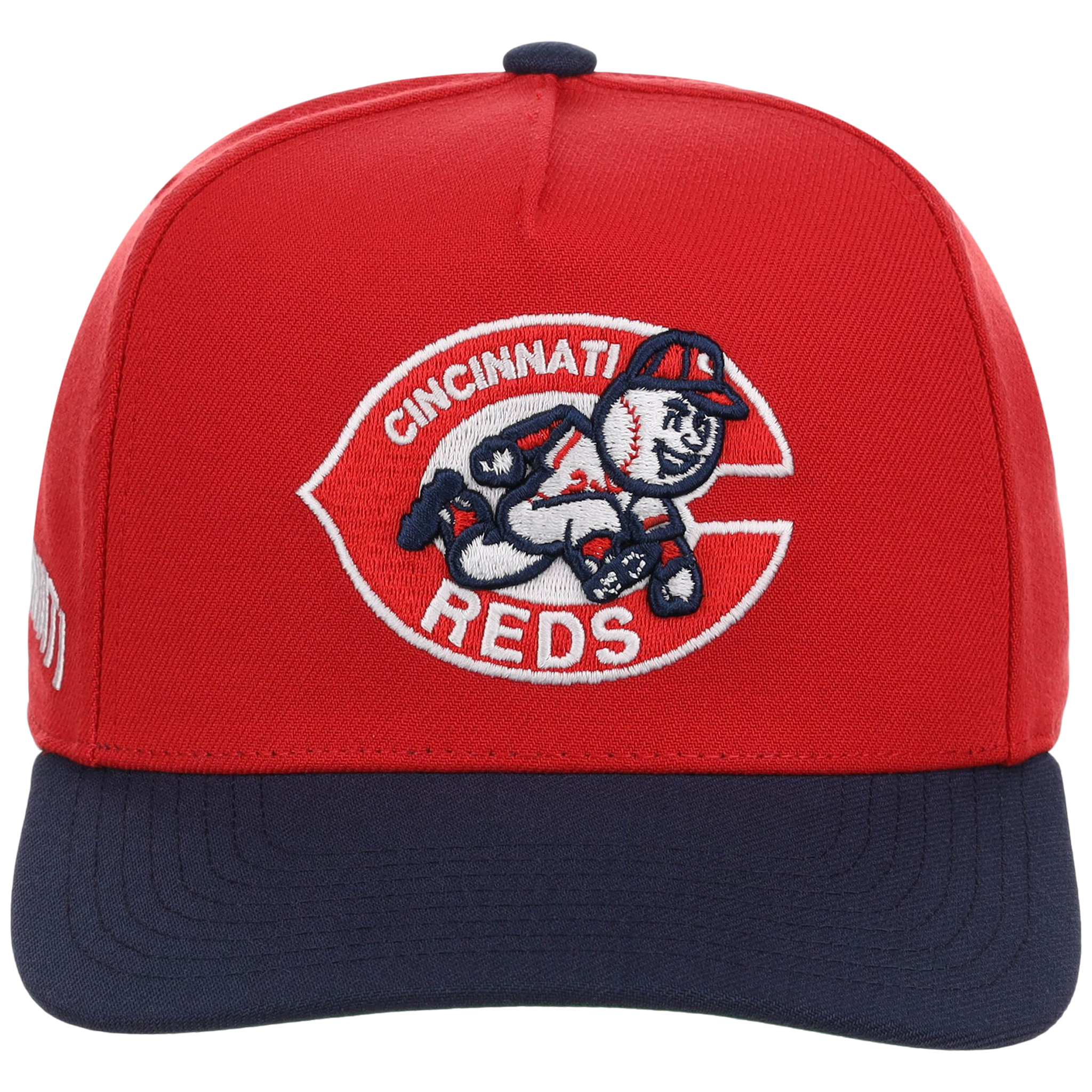 Cincinnati Reds Mitchell & Ness MLB 'Era Flip' Heritage Series Pro Pinch - Red/Navy