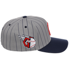Cleveland Guardians Mitchell & Ness MLB 'Era Flip' Heritage Series Pro Pinch - Grey/Navy